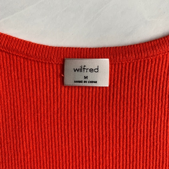 Aritzia Wilfred Red Sweater Tank - Picture 4 of 7